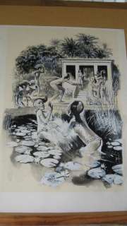 Follet, René - Dessin original - Toutankhamon | Catawiki