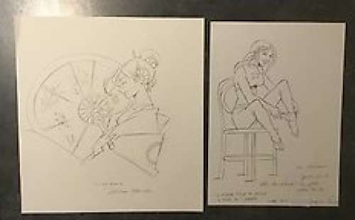  - Mormile, Cristina  - 2 Dessins originaux - (2007/2008) 