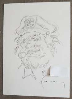 Hermann - Dessin original - Barney Jordan | Catawiki