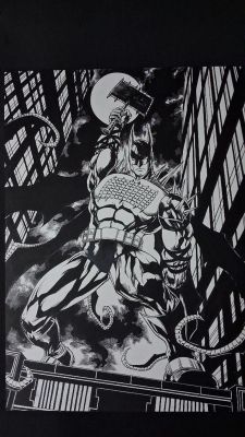 Adilson Reis - BATMAN ABSOLUTE ORIGINAL ART
