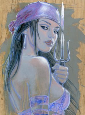Luis Royo | ELEKTRA - MODEL 1T | Laberinto Gris