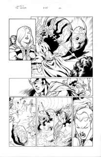 Ivan Reis | THE ORDER #5 PG 10 | Black Line Fever