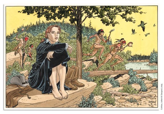 Juillard André Juillard Plume... | Juillard ANDRÉ JUILLARD PLUME AUX VENTS L’Oiseau-Tonnerre... | Daniel Maghen Enchères