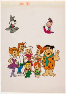 The Jetsons - and The Flintstones "Print Kit" Computer Game Box Art (Hanna-Barbera/Hi Tech Expressions, 1990).