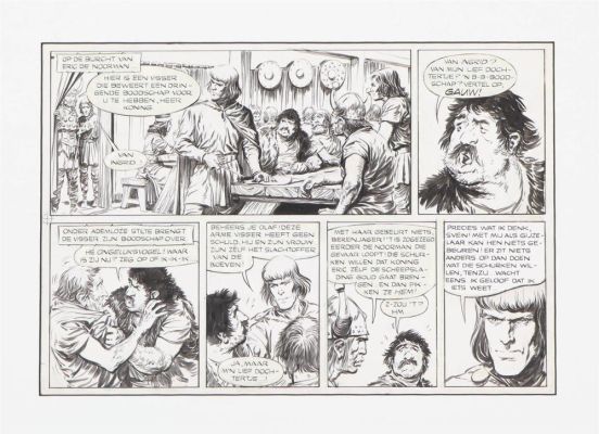Lot 985 - KRESSE, HANS G. (1921-2012). ERWIN DE VRIJBUITER. DE DUIVEL UIT HET VEN | Zwiggelaar Auctions