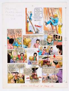 Fenn Street Gang original artwork (1979) by Graham Allen for Look-in… | Comic Book Auctions ltd