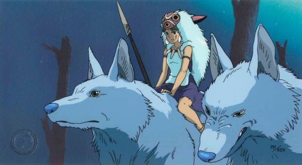 Hayao Miyazaki (宮崎... - Lot 241 - Hayao Miyazaki (宮崎 駿) Princesse Mononoké (もののけ姫) San...