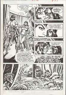 SAVAGE SWORD OF CONAN Issue #146 Interior Page | ComicConnect