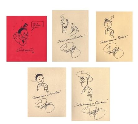 Lot 193 - Geerts - Morjaeu. Dessins originaux dédicacés | BDEnchères