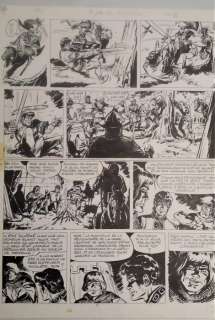 Derib (Claude De Ribeaupierre) - Originele pagina (p.33) - Arnaud de Casteloup - La fille du braconnier | Catawiki