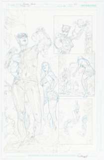 Robson Rocha - Poison Ivy: Cycle of Life and Death #4 Story Page Original Art (DC, 2016).