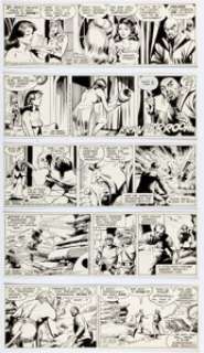 Dan Barry And Dell Barras | Flash Gordon Daily Comic Strip Consecutive Original Art Group of 25 (King Features Syndicate, 1986). | Heritage