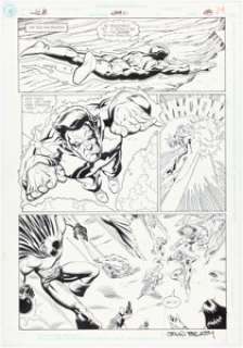 Keith Giffen And John Beatty | Justice League Europe #29 Story Page 18 Original Art (DC, 1991). | Heritage