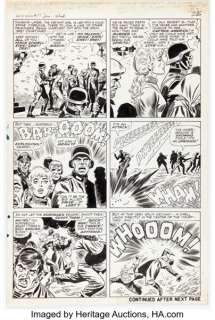 Jack Kirby, John Romita, and Frank Giacoia Tales of Suspense #77 Story Page 7 Original Art (Marvel, 1966).... | Heritage