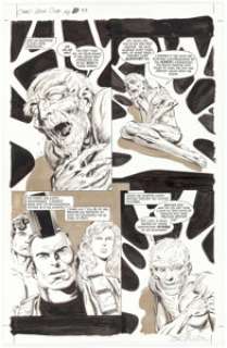 John Byrne | OMAC: One Man Army Corps #1 Story Page 33 Original Art (DC, 1991).... | Heritage