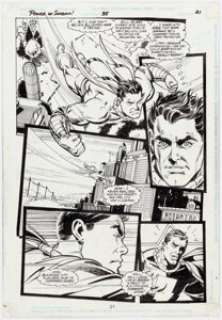 Peter Krause And Dick Giordano | The Power of Shazam! #35 Story Page 21 Captain Marvel Original Art (DC, 1998).... | Heritage