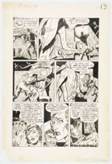 Mo Marcus And Rocco Mastroserio | Out of the Shadows #7 Story Page 4 Original Art (Pines/Standard Publ., 1952-53).... | Heritage