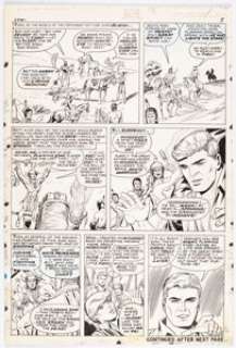 Dick Ayers And Vince Colletta | Ghost Rider #1 Story Page 5 Original Art (Marvel, 1967).... | Heritage
