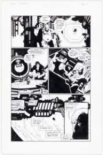 Mike Mignola And Kevin Nowlan | Aliens: Salvation #1 Story Page 7 Original Art (Dark Horse, 1993).... | Heritage