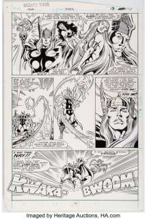 Frenz, Ron | Ron Frenz and Brett Bredding The Mighty Thor #383 Page 11 Original Art (Marvel Comics, 1987). ... | Heritage