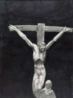 Bisley, Simon | Simon Bisley - Crucifixion Illustration Original Art (undated).... | Heritage