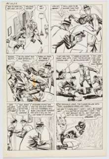 Elias, Lee | Lee Elias Black Cat #25 Story Page 6 Original Art (Harvey, 1950). ... | Heritage