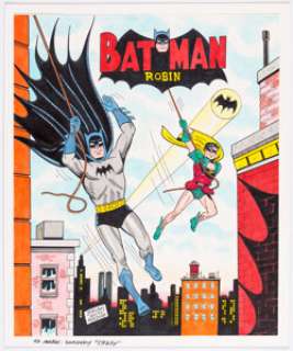 Moldoff, Sheldon | Sheldon Moldoff -Batman and Robin Illustration Original Art (undated).... | Heritage