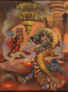 Jankus, Hank | Hank Jankus Amazing Stories March-1986 Cover Original Art (TSR, 1986).... | Heritage