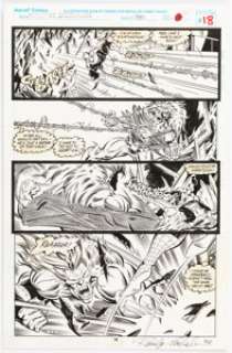 Bagley, Mark | Mark Bagley and Randy Emberlin The Amazing Spider-Man #381 Story Page 14 Original Art (Marvel, 1993).... | Heritage