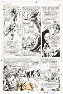 Ayers, Dick | Dick Ayers and John Tartaglione Sgt. Fury #38 Story Page 19 Original Art (Marvel, 1967). ... | Heritage