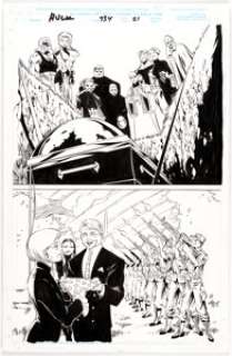 Justiniano (Josue Rivera) - Justiniano (Josue Rivera) and Al Milgrom Incredible Hulk #434 Story Page 21 Original Art (Marvel, 1995)....