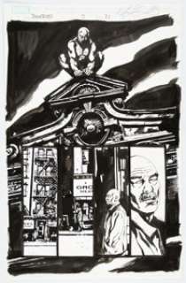 Gaydos, Michael - Michael Gaydos Powerless #3 Story Page 21 Original Art (Marvel, 2004)....