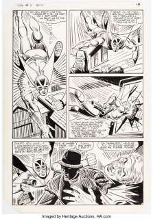 Ditko, Steve | Steve Ditko The Fly #8 Story Page 12 Original Art (Archie, 1984).... | Heritage