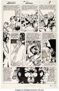 Pérez , George | George Pérez and Brett Breeding Marvel Fanfare #10 Story Page 7 Original Art (Marvel, 1983).... | Heritage