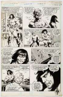 Buscema, John | John Buscema and Tony DeZuniga Savage Sword of Conan #43 Story Page 35 Original Art (Marvel, 1979).... | Heritage