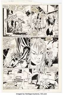 Silvestri, Marc | Marc Silvestri and Dan Green The Uncanny X-Men #244 Story Page 8 Original Art (Marvel, 1989).... | Heritage