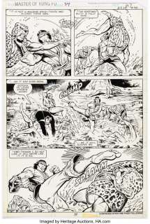Zeck, Mike | Mike Zeck and Gene Day Master of Kung Fu #84 Story Page 16 Original Art (Marvel, 1980).... | Heritage