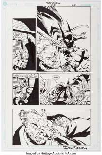 Scott, Damion - Damion Scott and Dan Davis Batgirl #11 Story Page 20 Original Art (DC, 2001)....