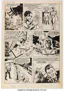 Powell, Bob | Bob Powell Adventures of the Fly #3 Story Pages 3 and 5 Original Art (Archie, 1959).... | Heritage