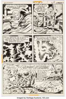 Kirby, Jack | Jack Kirby and Mike Royer The Sandman #4 Story Page 14 Original Art (DC, 1975).... | Heritage