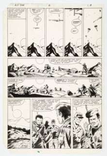 Trimpe, Herb | Herb Trimpe and Jack Abel G.I. Joe, A Real American Hero #6 Story Page 7 Original Art (Marvel, 1982). ... | Heritage