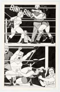 Hernandez, Jaime | Jaime Hernandez Whoa, Nellie! #2 Story Page 17 Xo and Gina Original Art (Fantagraphics, 1996).... | Heritage