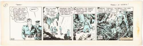 Caniff, Milton | Milton Caniff Terry and the Pirates Daily Comic Strip Original Art dated 12-4-36 (Chicago Tribune/N.Y. News, 1936)... | Heritage