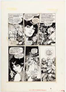 Gonzalez, Jose "Pepe" | Jose "Pepe" Gonzalez Vampirella #44 Story Page 10 Original Art (Warren, 1975).... | Heritage