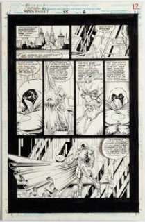 Platt, Stephen - Stephen Platt and Chris Ivy Marc Spector: Moon Knight #55 Story Page 6 Original Art (Marvel, 1993)....