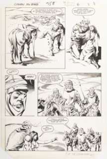 Buscema, John | John Buscema and Rudy Nebres Conan the Barbarian #158 Story Page 5 Original Art (Marvel, 1984).... | Heritage