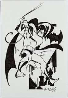 Bigley, Al - Al Bigley - Batman Illustration Original Art (2022)....