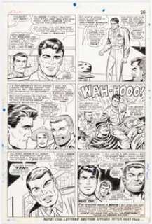 Ayers, Dick | Dick Ayers and John Tartaglione Sgt. Fury #40 Story Page 20 Original Art (Marvel, 1967).... | Heritage
