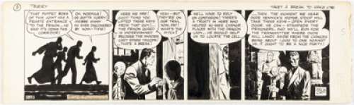 Caniff, Milton | Milton Caniff Terry and the Pirates Daily Comic Strip Original Art, dated 8-28-40 (News Syndicate, 1940). ... | Heritage