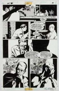 Leon, John Paul - John Paul Leon and Ray McCarthy Batman: Shadow of the Bat #40 Page 19 Original Art (DC, 1995)....